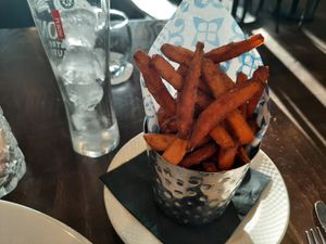 Sweet potato fries at The Tara Lounge in Gormanston