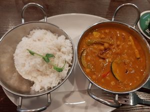 Cheakpea curry at The Tara Lounge in Gormanston