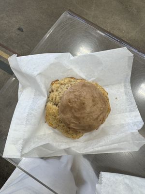 chai scone (vegan)   at Selva Coffee House in San Diego