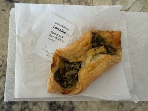 vegan tart   at Selva Coffee House in San Diego