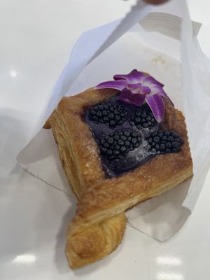 Blackberry Ube Diamond by Split Bakehousee  at Selva Coffee House in San Diego