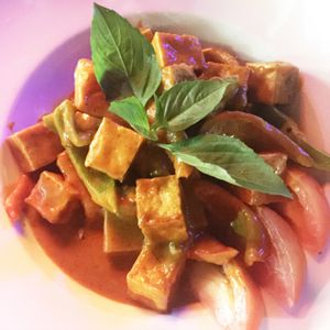 Tofu Penang  at Thai House in Miami Beach