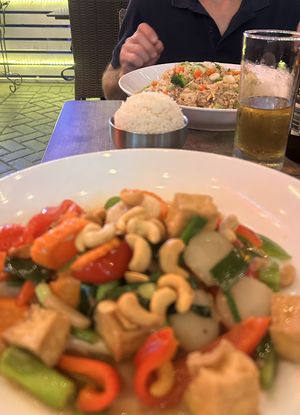 Tofu con verdure croccanti  at Thai House in Miami Beach