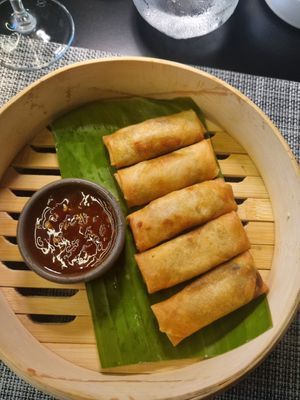 Spring Rolls at Naná Fusion Restaurant in Sarande