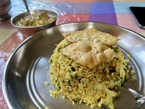 Fried Rice and Dhal   at Gaayathri Mess in Nuwara Eliya