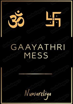  at Gaayathri Mess in Nuwara Eliya