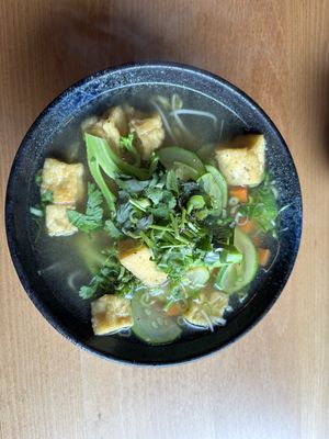 Vegan Noodlesoup   at Bao Bite Noodle Bar in Reykjavik