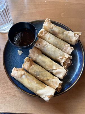 Spring rolls  at Bao Bite Noodle Bar in Reykjavik