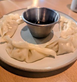 Pot stickers at Bao Bite Noodle Bar in Reykjavik