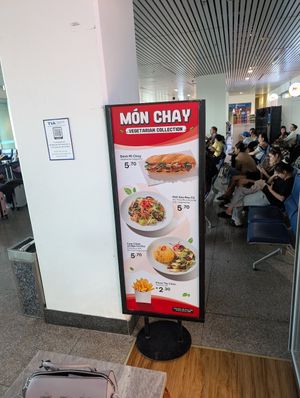 Vegan menu. Prices in USD at SGN - Star Cafe in Ho Chi Minh City