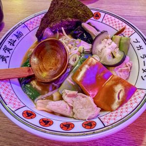 Ramen yasai miso  at Buga Ramen in Mallorca