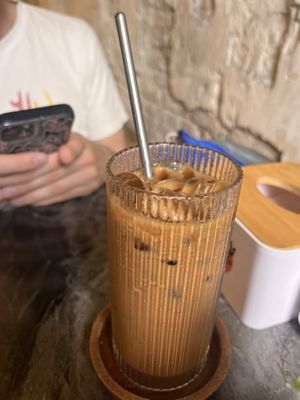 Ipoh White Coffee😄(traditional Drink in Ipoh)  at 晨 M Breakfast Cafe in Ipoh