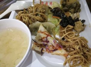 noodles and more  at Vegetarian Restaurant - 素食堂 解放路店 in Hangzhou