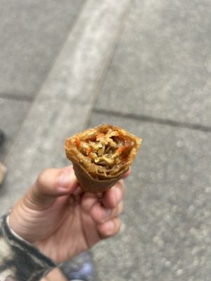 Egg roll!   at ChuMinh Tofu and Vegan Deli in Seattle