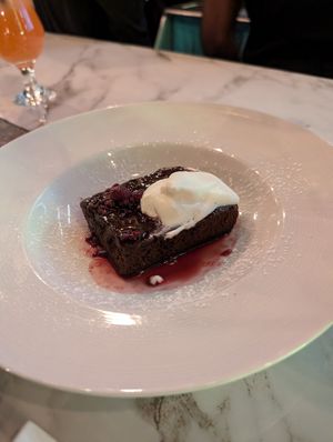 Red Wine Chocolate Cake at Bellona Kitchen and Bar  in Toronto