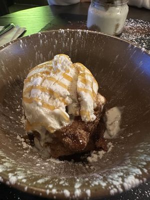 Apple fritter   at Bellona Kitchen and Bar  in Toronto