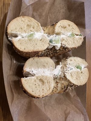   at Zucker's Bagels & Smoked Fish in New York City