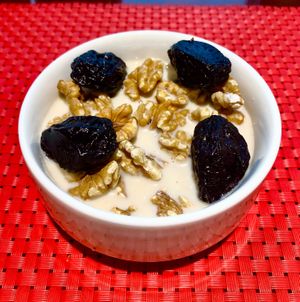 Homemade granola at Red Diamond in Dubai