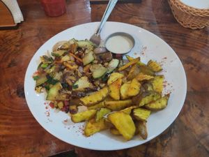 Menu del dia at Vegan Burger in Oxapampa