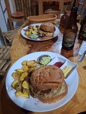  at Vegan Burger in Oxapampa