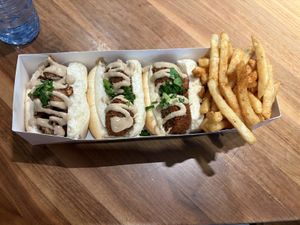   at Tut's Egyptian Street Food - Union Station in Toronto