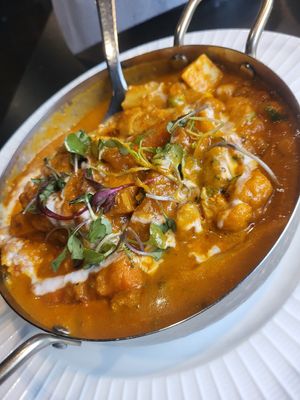 Coconut vegetable korma at Maharaja Royal Bites in Reno