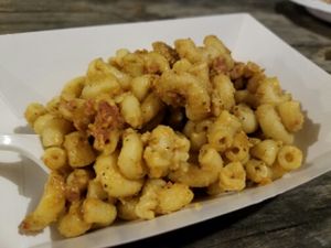 mac and cheese at BBQ Revolution in Austin