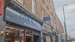 Front at Taste of Gyros - Green Lanes in North London