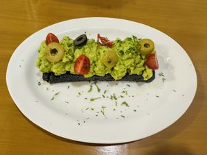 Avocado on toastt  at Motherland Cafe in Kolkata