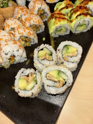 Ura Vegetar  at Aji Sushi in Roskilde