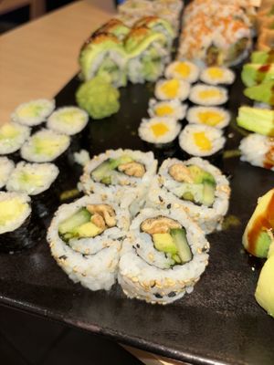 Ura Vegetar  at Aji Sushi in Roskilde