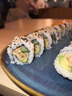 Ura Vegetar  at Aji Sushi in Roskilde