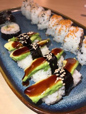 Nigiri Avokado  at Aji Sushi in Roskilde