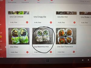   at Aji Sushi in Roskilde