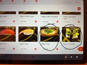   at Aji Sushi in Roskilde