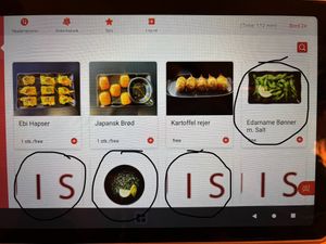   at Aji Sushi in Roskilde