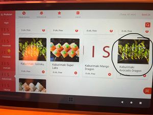   at Aji Sushi in Roskilde