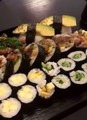   at Aji Sushi in Roskilde