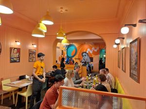 Indoors at Tuk Tuk - Southside in Edinburgh