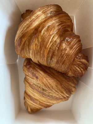 croissants   at Chez Fritz in Vienna