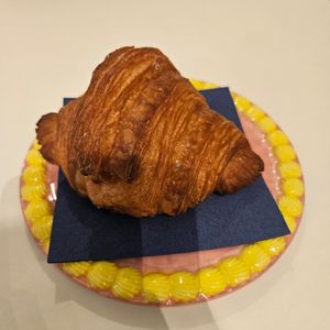 croissant at Chez Fritz in Vienna