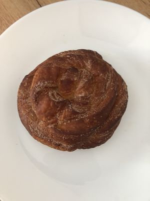 Cinnamon twist   at Chez Fritz in Vienna