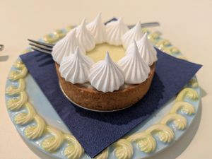 Tart au citron at Chez Fritz in Vienna