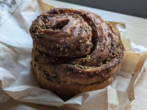 Za'atar roll at Chez Fritz in Vienna