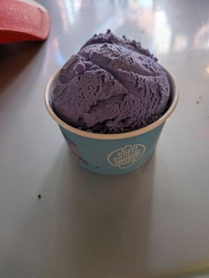 Ube vegan at Soft Swerve  in New York City