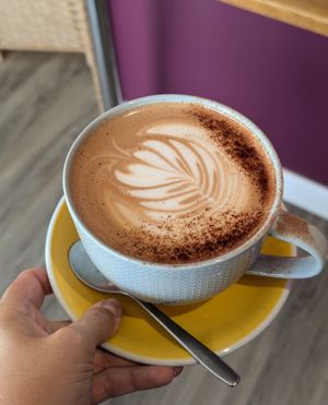 Mocha at The Hungry Plum in Herne Bay