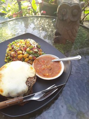 Kunda everything is daily fresh cooked and deliciously different in all ways  at Kunda Vegan Vegetarian - Koh Lanta in Koh Lanta