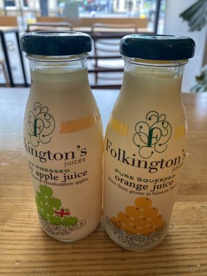 Apple & orange juice  at Restore - Bishopston in Bristol
