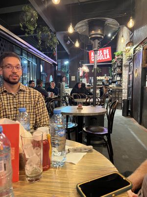 Ambiance  at Monumental Burger in Mexico City