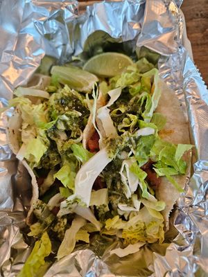 Taco Deal (2 tacos with a drink) at The Avocado Pit in Stowe